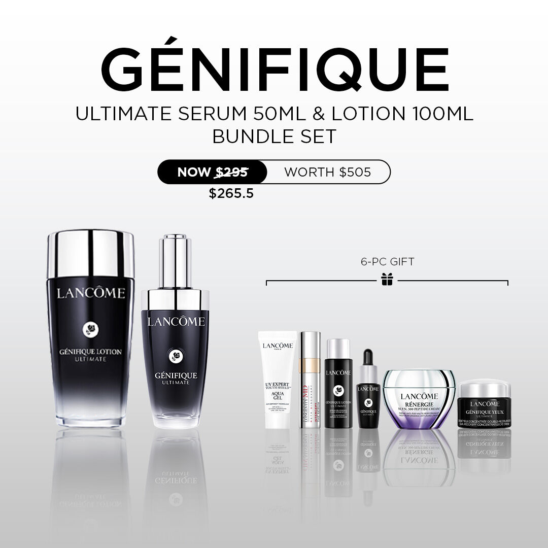 Génifique Ultimate Serum 50ml & Lotion 100ml Bundle Set| Gifts & Sets